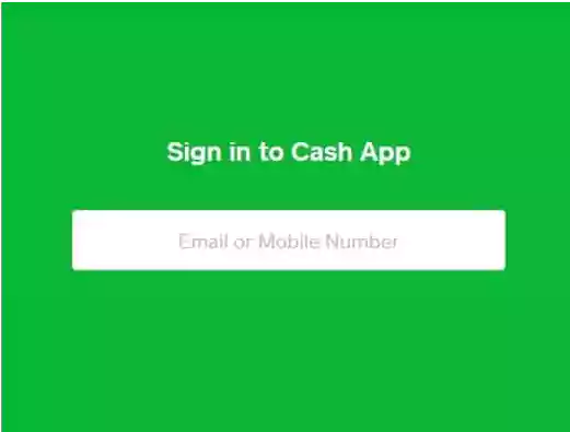 Sign-in to Cash App