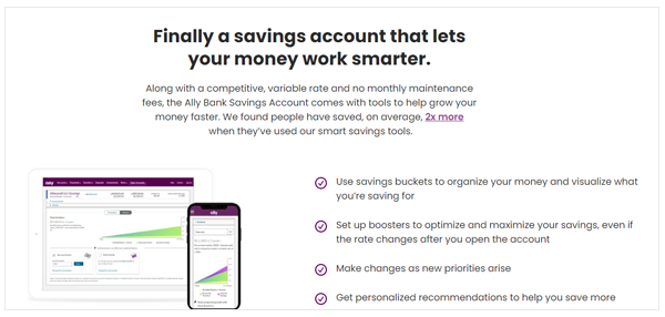 Ally Savings Account