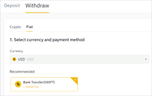 Withdraw Page